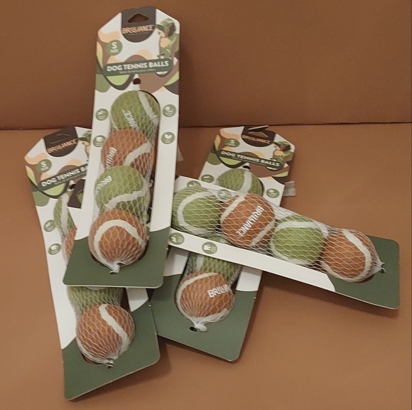 Mini Tennis Balls for Small Dogs Train Fetch Dog Toys Size Small Designer Colors - Picture 2 of 11